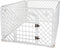 Hondenren - Puppyren - Box voor hond/puppy - Bench - Kooi - Ren - Wit - Transporteerbaar - Met poortje - 90X90X60CM