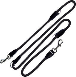 Hondenriem Gloria Voor meerdere posities Zwart (1.2 x 200 cm)