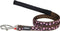 Hondenriem Red Dingo Bruin Punten (1,2 x 120 cm)