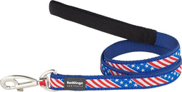 Hondenriem Red Dingo US Flag 1,2 m Blauw 1.2 x 120 cm