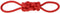 Hondenspeelgoed Dingo 30108 Rood Katoen