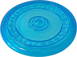Hondenspeelgoed frisbee 23 cm drijvend blauw