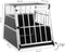 Hondentransportbox - L 90x66x72cm - Aluminium