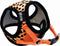 Hondentuigje Gloria Luipaard 17-22 cm Oranje Maat XS