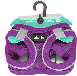 Hondentuigje Gloria Trek Star 32,8-35,4 cm 45-47 cm Paars M