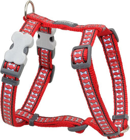 Hondentuigje Red Dingo Bot Reflecterend 25-39 cm Rood