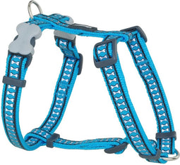 Hondentuigje Red Dingo Bot Reflecterend 37-61 cm Turkoois