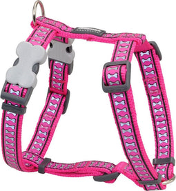 Hondentuigje Red Dingo Bot Reflecterend 46-76 cm Fuchsia