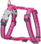 Hondentuigje Red Dingo Roze Bot Reflecterend 30-48 cm Fuchsia