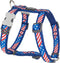 Hondentuigje Red Dingo US Flag 25-39 cm Rood Blauw