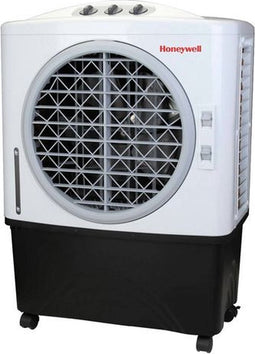 Honeywell Aircooler - Ventilator, Luchtbevochtiger en Luchtkoeler - Mobiele Airco zonder Slang - Air Cooler 65dB - Afstandsbediening en Timer - Watertank 48L - 91,5 x 68,3 cm
