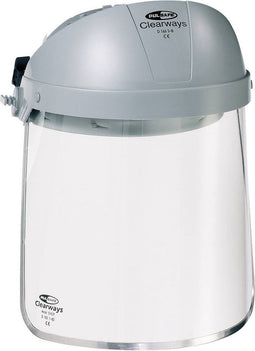 Honeywell Clearways CB20 1002341 Gezichtsscherm Incl. hoofdhouder Grijs, Transparant EN 166 DIN 166
