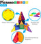 Tactic Picasso Tiles PT101 - Constructiespeelgoed - Magnetische Tegels - 101-delig
