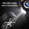 Olvy YPRO - Bandenpomp 12V - Digitale compressor met LED-lamp en 4 opzetstukken