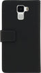 HONOR 7 Hoesje - Mobilize - Slim Wallet Serie - Kunstlederen Bookcase - Zwart - Hoesje Geschikt Voor HONOR 7