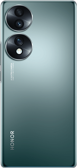 Honor 70, 128GB opslag Groen