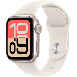 Apple Watch SE Series 3 - 40mm - Aluminium - Sterrenlicht - GPS + Cellular
