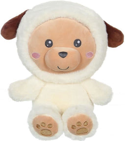 Hoody Pets Hondenknuffel - GIPSY TOYS - Crème, 24 cm