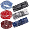 Hoofdband voor dames, elastische hoofdband, met bloemenpatroon, gedraaid katoen, voor dagelijks gebruik, yoga, sport, fitness