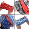 Hoofdband voor dames, elastische hoofdband, met bloemenpatroon, gedraaid katoen, voor dagelijks gebruik, yoga, sport, fitness