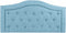 Hoofdbord DKD Home Decor Blauw Hout Polyester (167 x 8 x 132 cm)