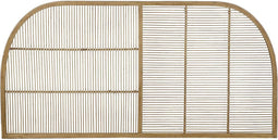Hoofdbord DKD Home Decor Natuurlijk Bruin Rotan (160 x 4 x 80 cm)