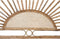 Hoofdbord DKD Home Decor Natuurlijk Zonnebloem Rotan (178 x 4 x 90 cm)