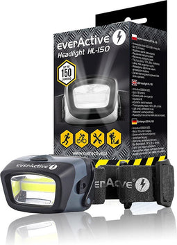Hoofdlamp, LED-hoofdlamp everActive HL-150