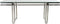 Hoofdtafel DKD Home Decor Kristal Roestvrij staal 120 x 60 x 45 cm Aluminium