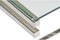 Hoofdtafel DKD Home Decor Kristal Roestvrij staal 120 x 60 x 45 cm Aluminium