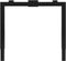 Hoogte verstelbaar wingbureau 4-poot Kubus breed 160CM diep 120CM bladkleur Ahorn framekleur Wit (RAL9010) wingzijde Links