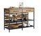 SoBuy FSB85-PF - Buffetkast - 2 Lades 3 Planken - Bruin