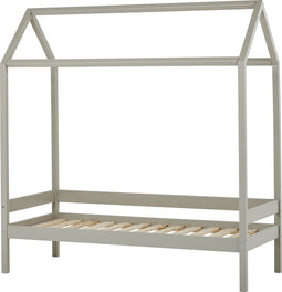 Hoppekids ECO Comfort Huisbed, 70x160cm, Duif Grijs