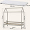 Hoppekids ECO Comfort Huisbed, 70x160cm, Duif Grijs