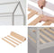 Hoppekids ECO Comfort Huisbed, 70x160cm, Duif Grijs