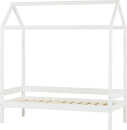 Hoppekids ECO Comfort Huisbed, 70x160cm, Wit