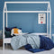 Hoppekids ECO Comfort Huisbed, 70x160cm, Wit
