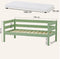 Hoppekids ECO Comfort juniorbed 70x160, Bleek groen