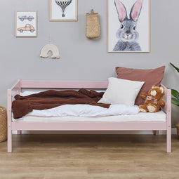Hoppekids ECO Comfort Peuterbed 70x160, Bleke roos