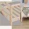 Hoppekids ECO Comfort Peuterbed 70x160 cm, Natuurlijk Hout