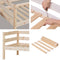 Hoppekids ECO Comfort Peuterbed 70x160 cm, Natuurlijk Hout