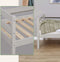 Hoppekids ECO Comfort Peuterbed 70x160, Duif grijs