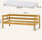 Hoppekids ECO Comfort Peuterbed 70x160, Herfst Geel