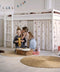Hoppekids ECO Dream halfhoogslaper, 90x200 cm, wit