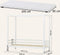 Hoppekids ECO Dream hemelbed 90x200 cm, wit