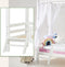 Hoppekids ECO Dream Hemelbed met ladder 70x160 cm, Wit