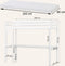 Hoppekids ECO Dream hoogslaper 90x200 cm met bureau, wit