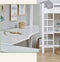 Hoppekids ECO Dream hoogslaper 90x200 cm met bureau, wit