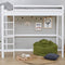 Hoppekids ECO Dream hoogslaper, 90x200 cm, wit