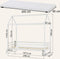 Hoppekids ECO Dream Huisbed met ladder 90x200 cm, Wit